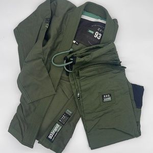 Olive Green Jiu Jitsu Gi